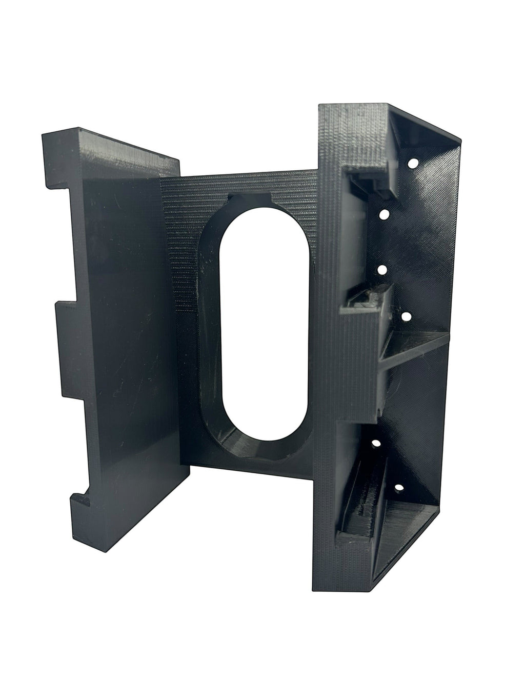 Cold Composites M18 Battery Holder Attachment, black composite, holds 4 batteries, modular design