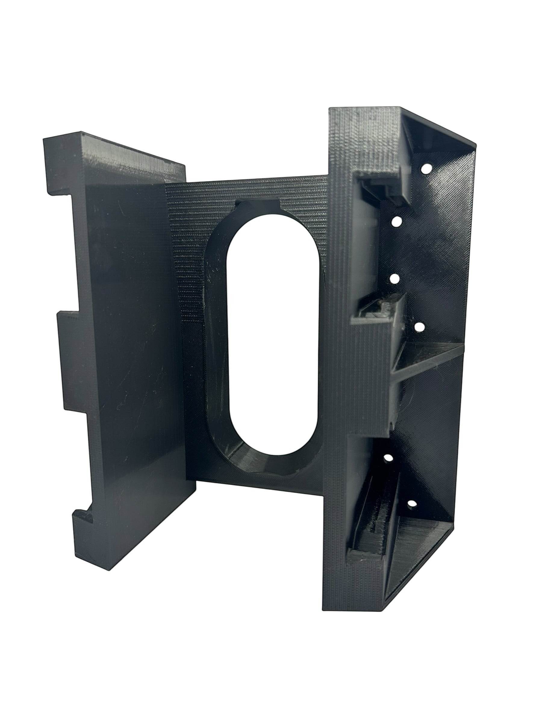 Cold Composites MagLug M18 battery holder attachment, black composite, holds 4 batteries, modular design.