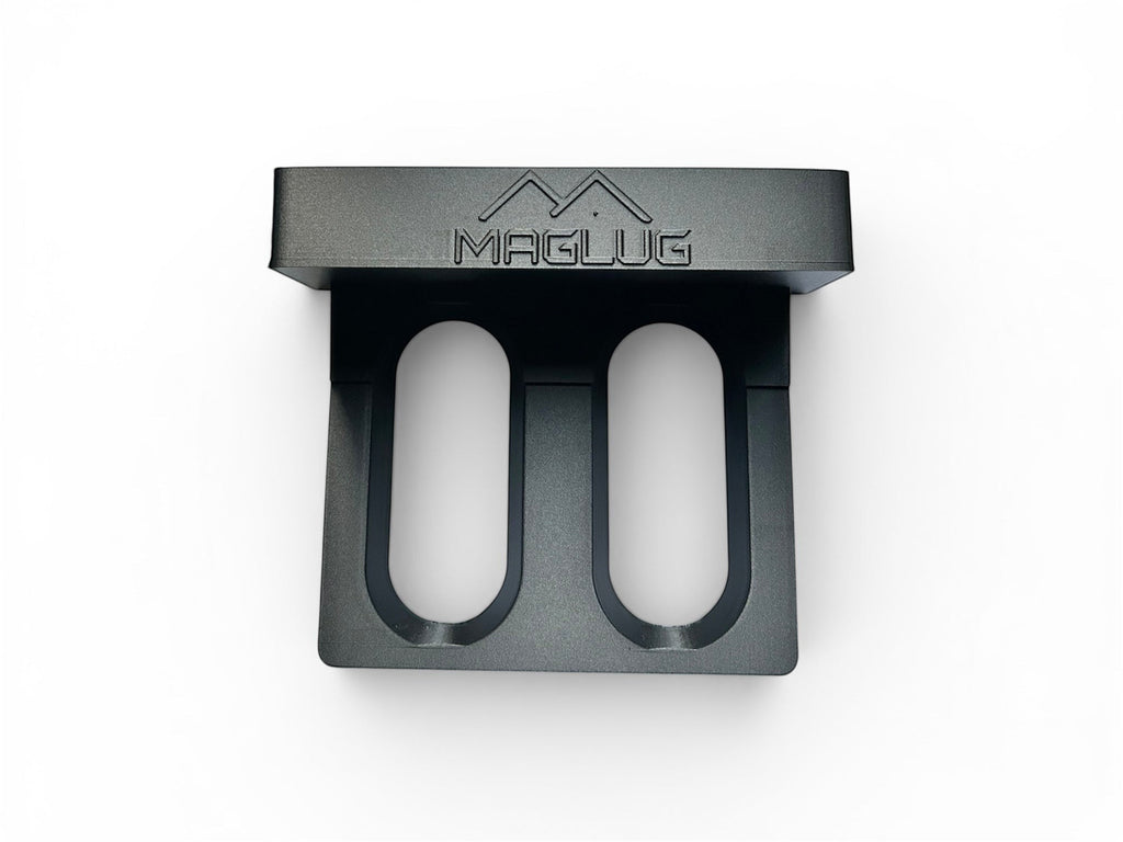 Cold Composites MagLug Magnetic Workstation in matte black, made of carbon fiber reinforced composite.