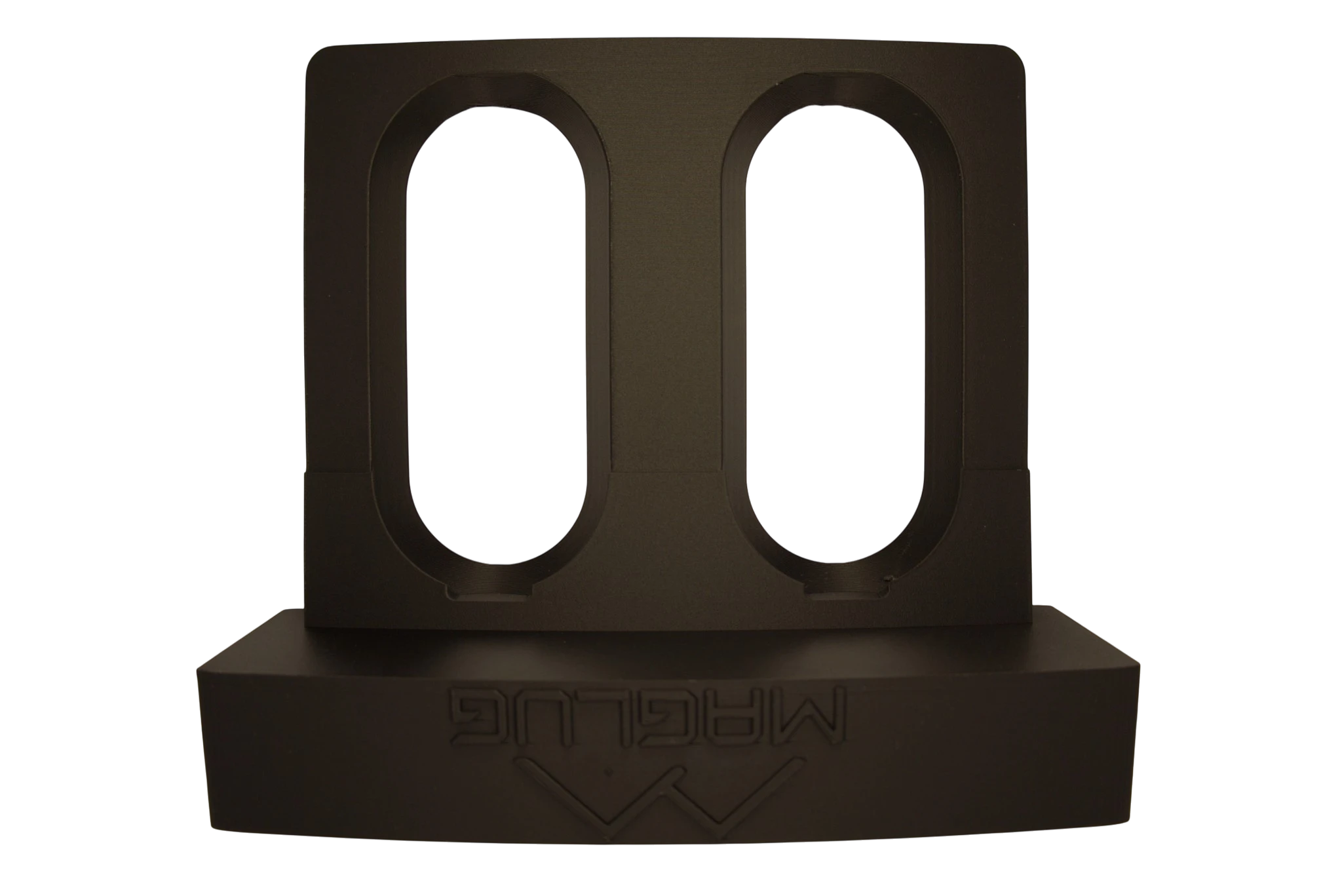 Cold Composites MagLug Magnetic Workstation, a carbon fiber reinforced composite tool holder in matte black.